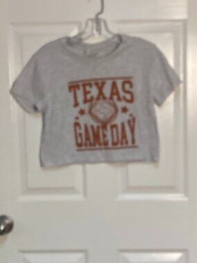 Texas Game Day Where I'm From brand tee gray size extra small